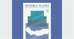 Desktop Screenshot of invisibleplaces.org